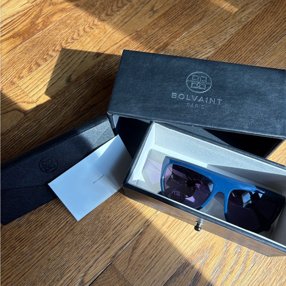 Brand New Women's Bolivant Paris Blue Sunglasses - Picture 7 of 7